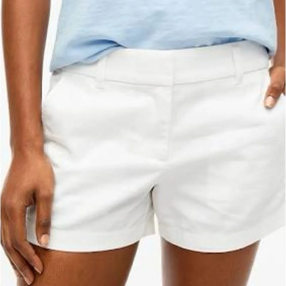 J. Crew 3.5” Bright Pink, Blue or White Shorts - Picture 3 of 7